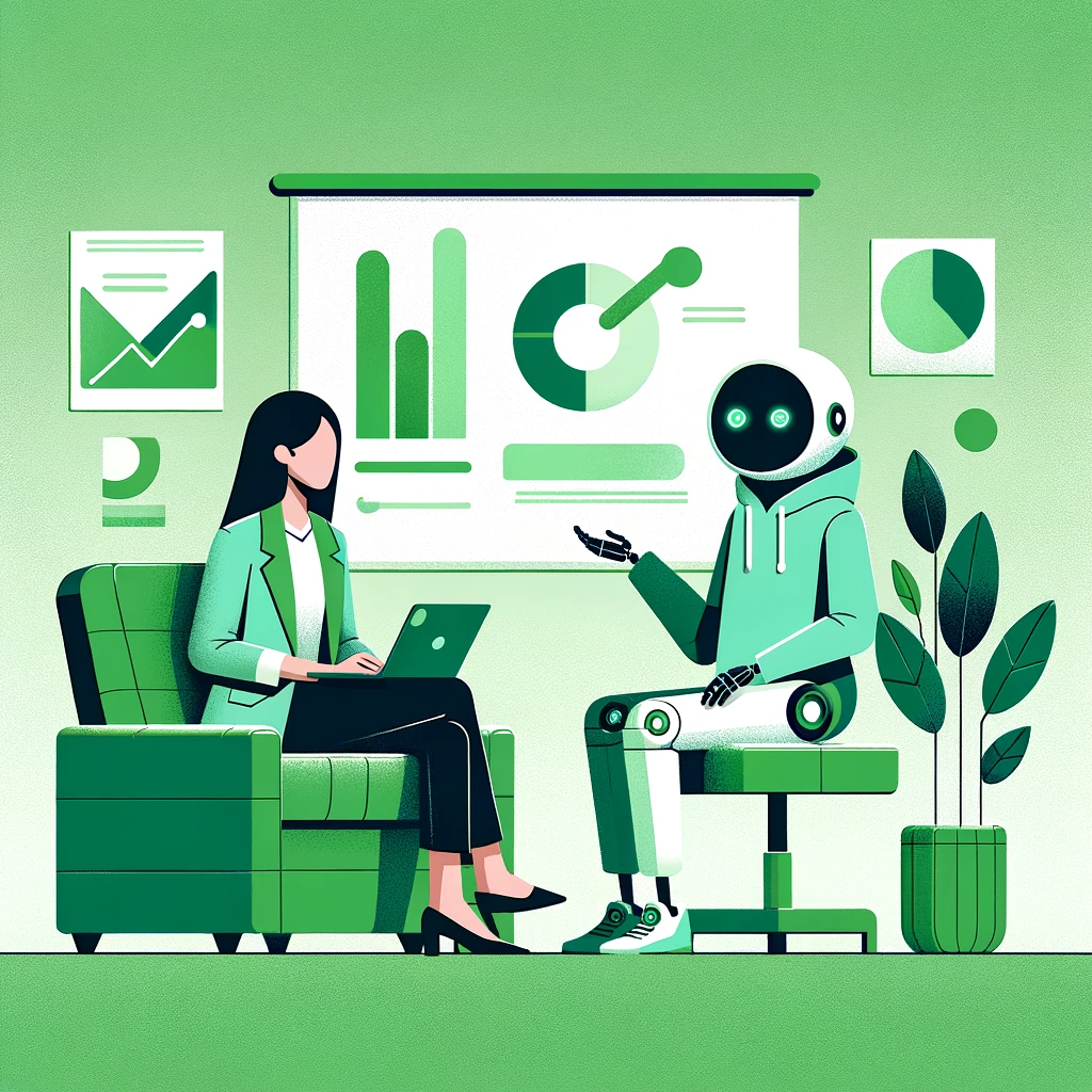 AI Mock Interview illustration