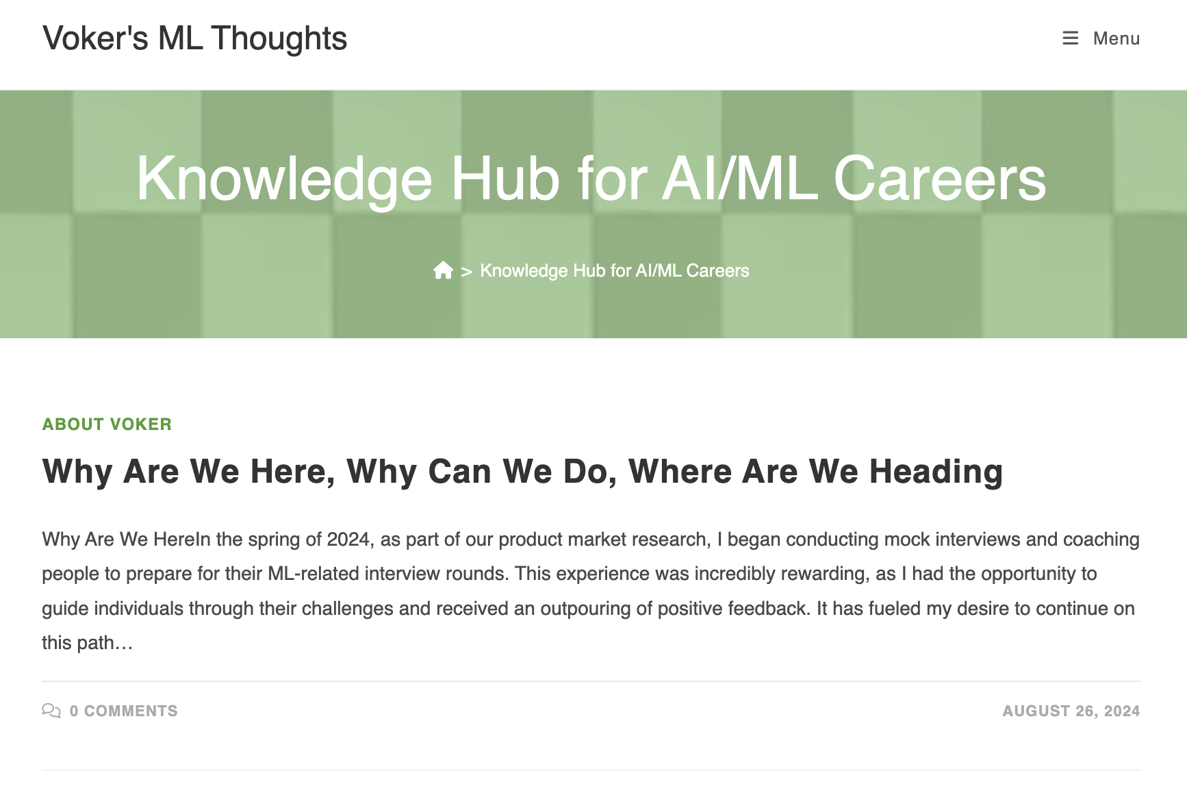 ML Thoughts knowledge hub illustration